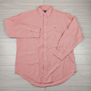 Ralph Lauren Shirt Mens 16/34 Pink Button Down Preppy Dad Beach Comfort‎ Pony